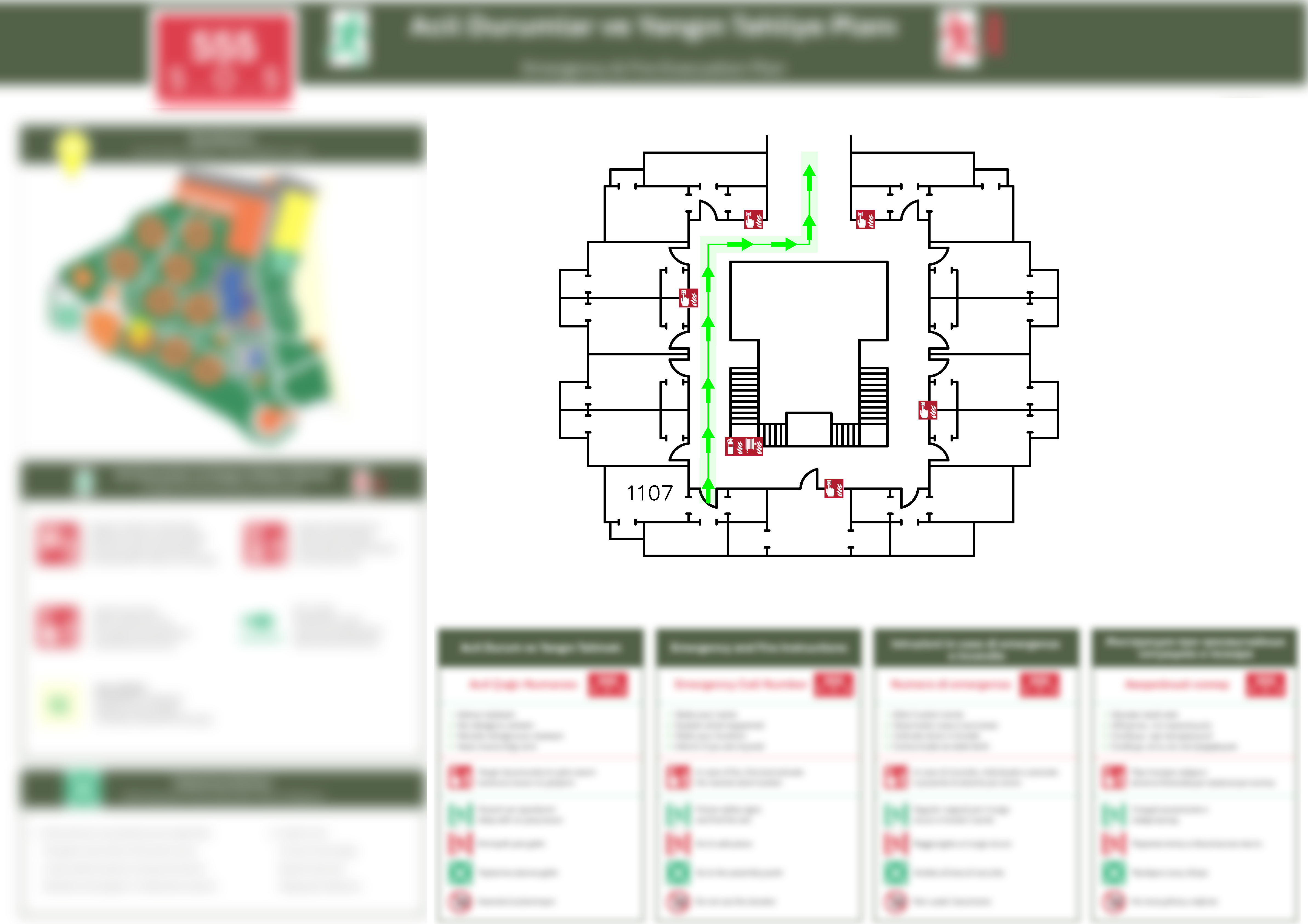 Savexit hotel escape plan design example